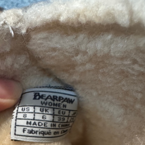 BearPaw Tan Ankle Boots with Rugged Sole - Picture 4 of 5